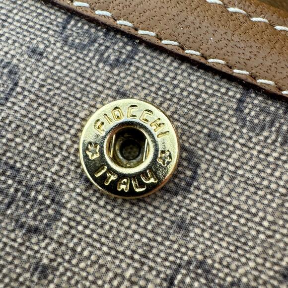 Gucci Rare Vintage GG Supreme Canvas Monogram Continental Wallet Brown Leather - Picture 15 of 15